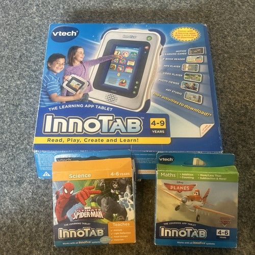 VTech Innotab plus 3 games 