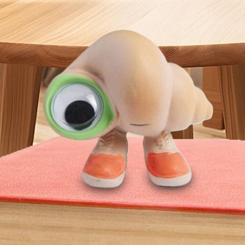 Marcel The Shell Resin Figurine Character Figurines Collectable Anime Toy — image 10