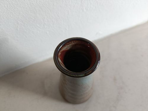 Vintage Lamorna Studio Pottery, Cornwall - Small Vase. 10cm high. — image 6