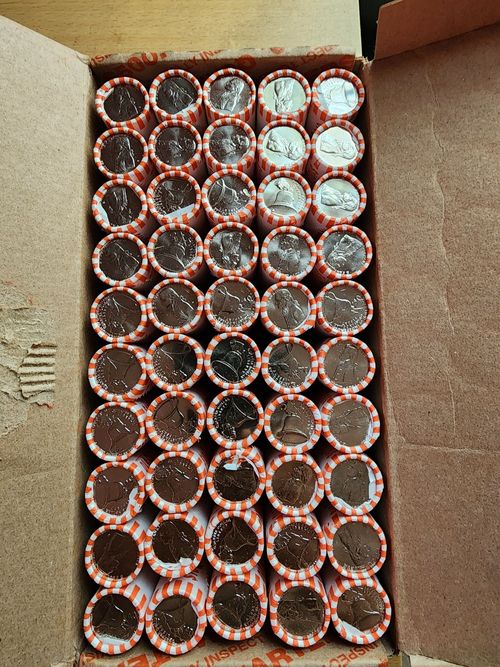 2026 D DECLARATION of INDEPENDENCE Quarter BU Roll (1)  OBW From Seal Box — image 2