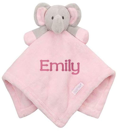 Baby Boy Girl Personalised Name Comforter Soft and Snuggly Blanket Keepsake Gift — image 2