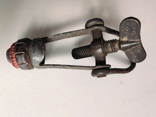 Vintage Brass Enots Everon Boat Hose Connector Clip Sprayer Hose Attachments
