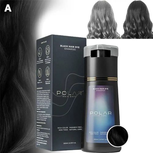 200ml Polar Hair Instant Dye Shampoo Hair Color Shampoo for Hair Natural Color — image 8