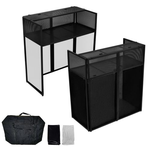 Compact Foldable DJ Equipment Deck Stand Table Booth Carring Bag Home Bar — image 1