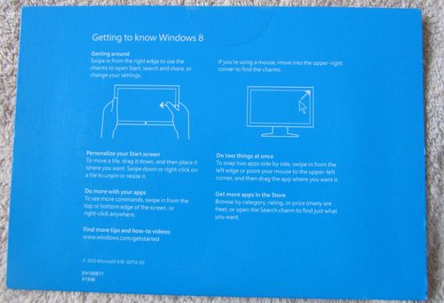 Genuine Microsoft Windows 8 Pro, Full Version, 64-Bit DVD with Product Key, COA — image 3