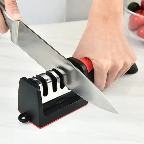 4 Stages Knife Sharpening Kitchen Blade Tool Sharp Professional Knife Sharpener — image 1
