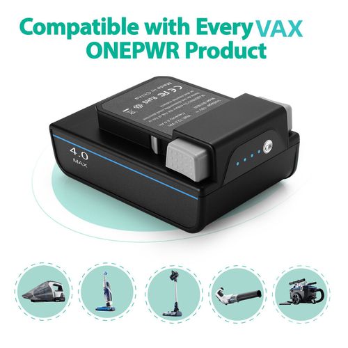 For VAX ONEPWR Lithium Ion Battery 18V 4000mAh MAX BV25040 BV15030 Cordless — image 8