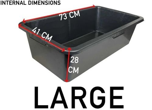 Dog Bath Shower Tub 90L with Tap Shower Kit Pet Cleaning Multi Purpose Tub — image 5
