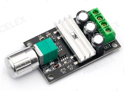 12v PWM Speed Control Module. 2 amp. DC Device. Screw Connections. Fast Delivery