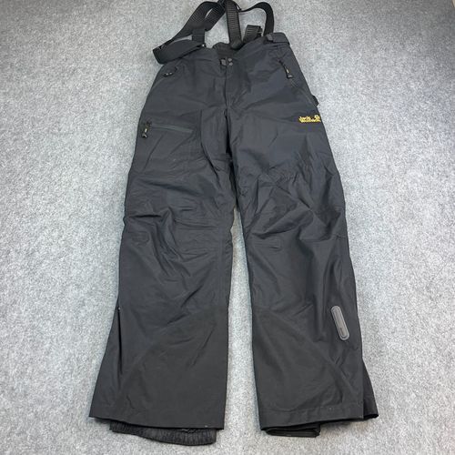 Jack Wolfskin Mens Ski Trousers Salopettes Bib Medium Black 32 32 Recco — image 4