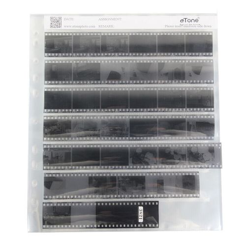 100 Sheets 135 35mm Acid-free Archival Storage Pages Sleeves Slide Film Negative — image 4
