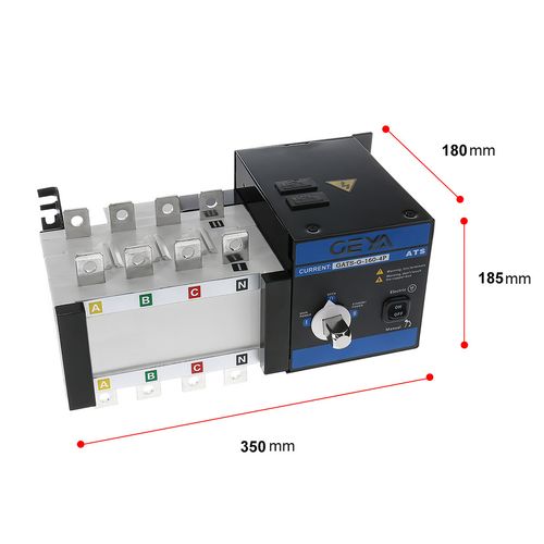 Industrial Automatic Transfer Switch 250A 4Poles 400VAC for AC Generator — image 4