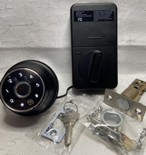 GeekTale 4-in-1 Smart Deadbolt Keyless Entry Fingerprint and App Control READ!!