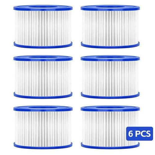 2-12PCS Bestway Lazy Lay-Z-Spa Filters VI Cartridge, Hot Tub Spa Swimming Pool