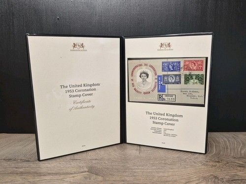 Harrington & Byrne The United Kingdom 1953 Coronation Stamp Cover