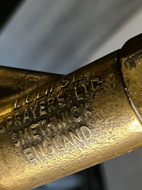 Vintage Eclipse Brass Garden Sprayer — image 6