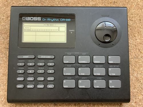 BOSS DR 550 Dr Rhythm Drum Machine Boxed With Manuals  — image 2
