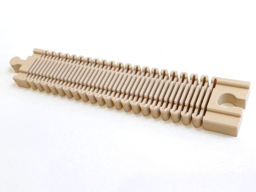 8pc Wooden Train Track Expansion Pack Flexi Track Junctions Connectors Fits Brio — image 4