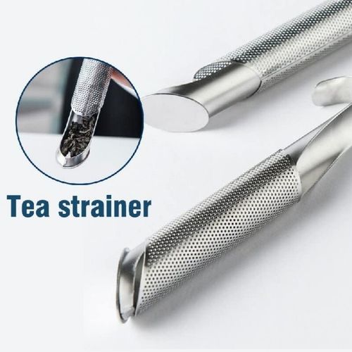 Loose Tea Diffuser Strainer Infuser Leaf Herbal Filter Cup Mesh Stainless Steel — image 7