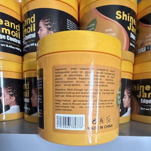 Shine and Jam Extract Hold Edge Control Gel Extra Hold Honey Extract 456g — image 2