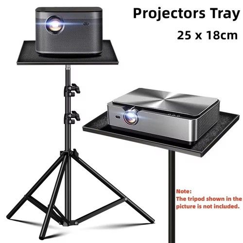 Universal Projector Tray Tripod Stand Mount Bracket - 1/4" Screw Adapter | uk