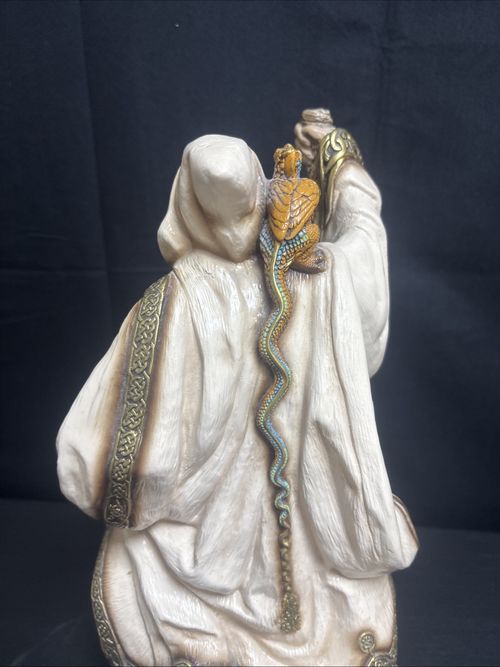 Peña Windstone Edition Wizard lge White Wizard Crystal 13”  1986 Retired Gandalf — image 7