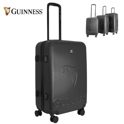 Guinness ABS Hard Shell Suitcase Travel Luggage, Combo Lock, Spinner Wheels — image 3