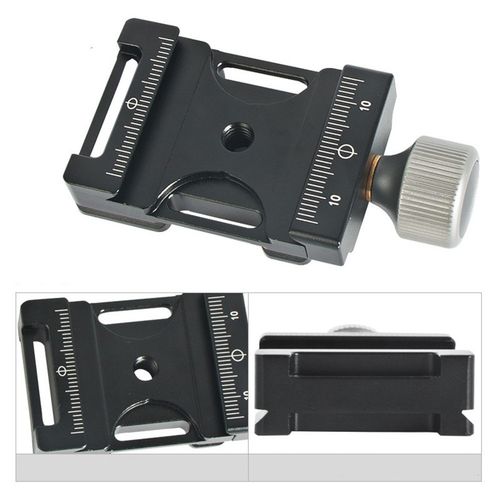 Adjustable Quick Release Clamp Camera Tripod Mount Base For Arca Swiss Plate — image 4