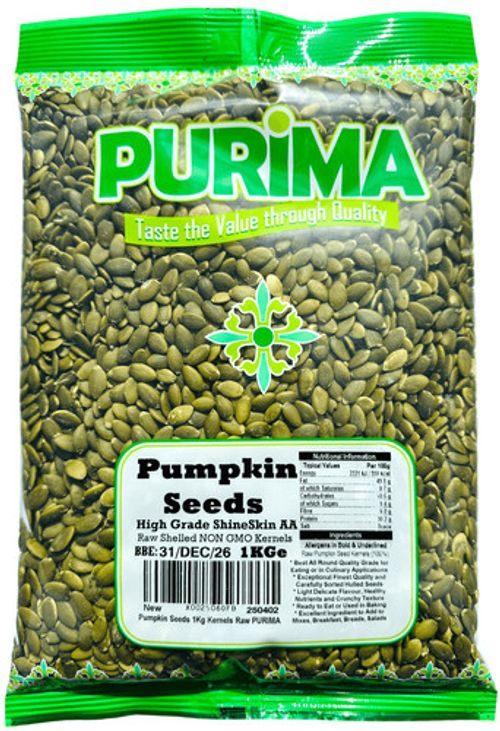 Pumpkin Seeds 1kg Grade AA Ready to Eat - Raw kernels kg pumkin 2kg bulk 5kg UK