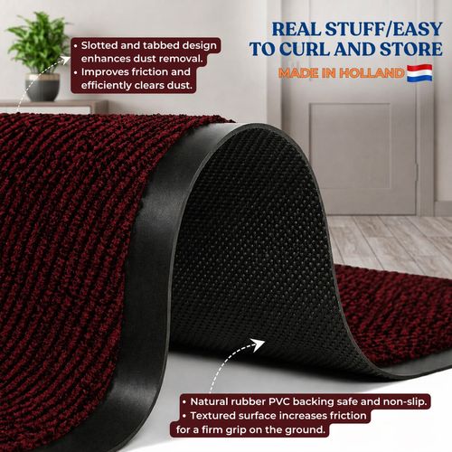 LARGE HEAVY DUTY DOOR MAT NON SLIP RUBBER BACK BARRIER KITCHEN HALLWAY FLOOR RUG — image 5