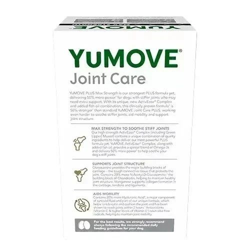 Lintbells YuMOVE Senior MAX Strength Dog Joint Supplement Stiff Older Dogs-240 — image 3