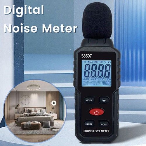 Digital Sound Level Meter 30~130dB Professional Sound Noise Level Decibel Meter