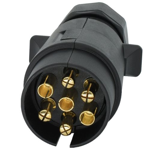 7 PIn Towing Electrics Plug Socket 12V Trailer Caravan Tow Lights Connector NEW — image 8