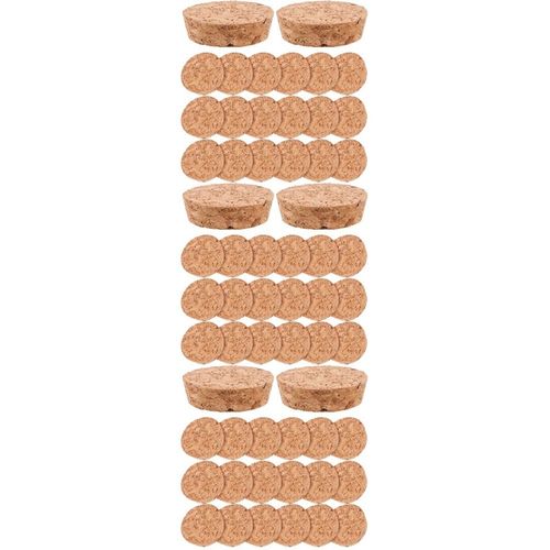 60Pcs Sturdy Wooden Wine Bottle Corks Reusable Stoppers for Glass Bottles — image 10