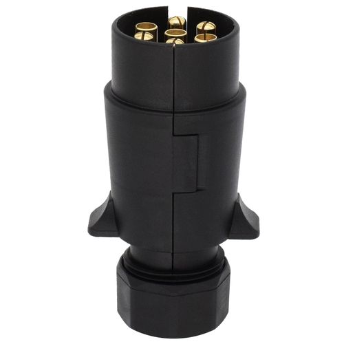 7 PIn Towing Electrics Plug Socket 12V Trailer Caravan Tow Lights Connector NEW — image 6