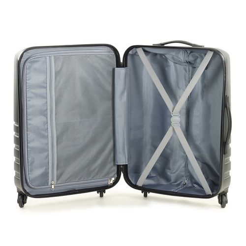 Rock Byron 3 Piece Hardside Luggage Set Charcoal TSA Lock 360 Spinner ABS — image 2