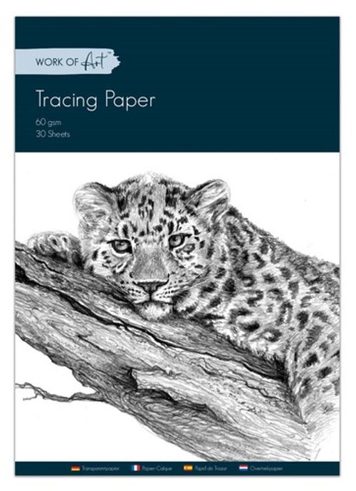 Tracing Paper Pad A4 30 Sheets 60gsm Artist Quality Drawing Sketching Copy Image