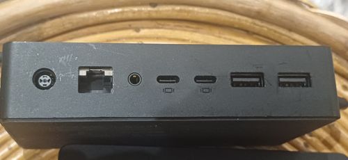 Microsoft Surface Dock 2. Model 1917 With Power Unit PSU Model 1931 (199W) USED — image 3