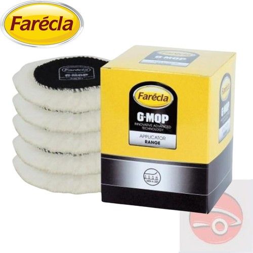 Farecla GMop Lambswool Pad - 3"/75mm - Pack of 5 - UK Stock