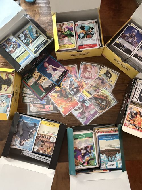 One Piece Bulk Bundle 200 Cards 20 Rares & 5+ SR Guaranteed (NO DUPLICATE on SR) — image 1