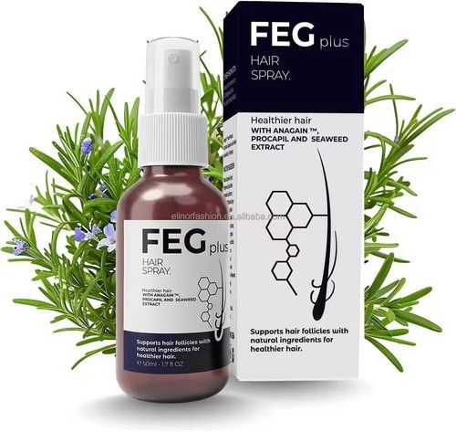 FEG Plus Hair  spray Growth Anti Hair Loss Hair Growth Treatment Oil  -50ML