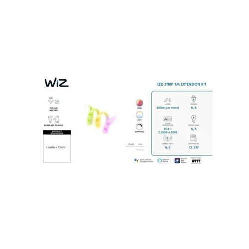 WiZ LED Smart Coloured Light Strip 1 Meter Extension — image 5