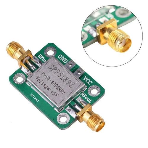NEW-RF Amplifier, Low Noise LNA 50 to 4000Mhz SPF5189Z RF Amplifier for Amp