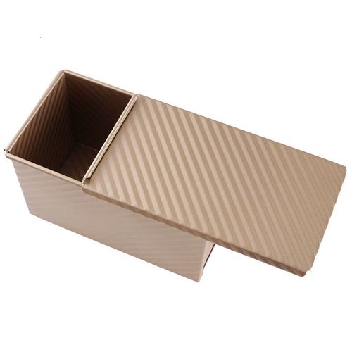 Rectangle Non-stick Toast Box Kitchen Bread Loaf Tin Pan Mold Baking Tool w/ Lid — image 5