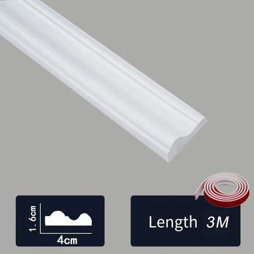 Self Adhesive Decorative Trim Strip Flexible Frame Molding Wall Furniture