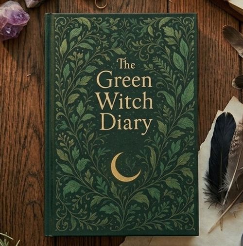 Green Witch's Diary 2027 Day Per Page Nature Almanac Northern Hemisphere