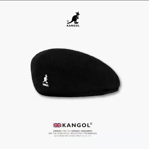 Kangol Wool 504 Flat Cap Men Women Casual Woolen Beret Hat Winter Newsboy Caps!