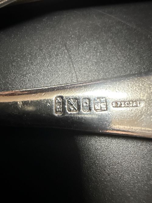 Silver Plate Cutlery Set Lot EPNS Marked Serving Pieces — image 2