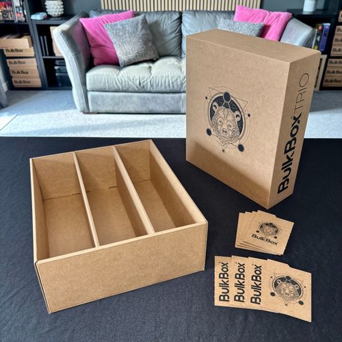 TCG storage box for Trading & Sports cards in Top Loaders BulkBox Set of 3 boxes — image 5