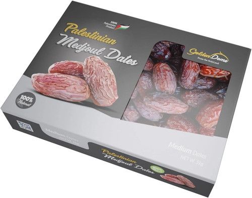 Golden Dome Medjoul Dates (5kg) Medium - Palestinian - Quality - FREE NEXT DAY✅